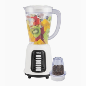 ohms 2 in 1 blender 400w 1.5l – smoothie & grinder blender